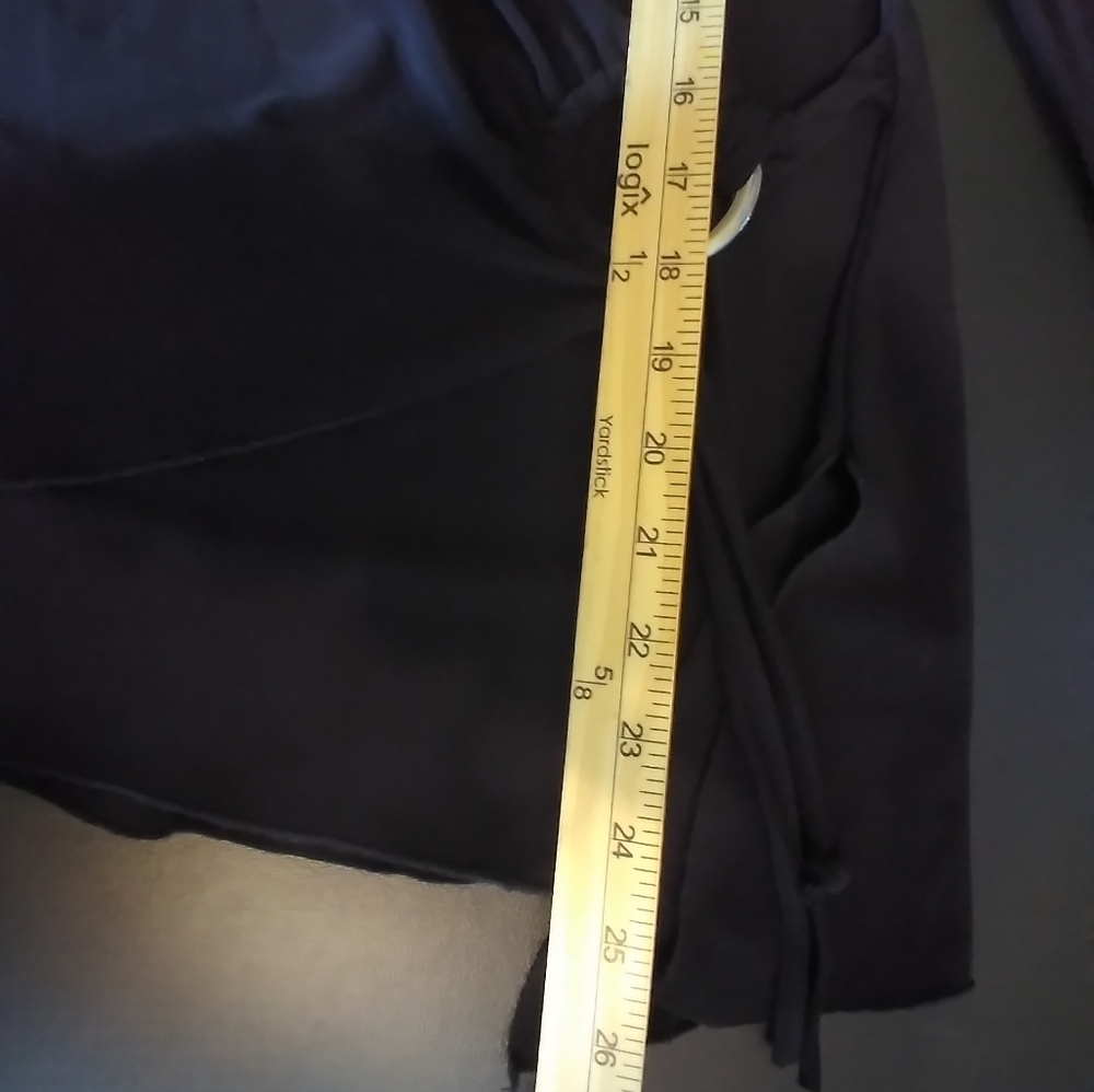 Jripur Womens Black Asymetrical Top Size M Eveningwear Date Night Minimalist - Picture 4 of 11